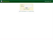 Tablet Screenshot of netclassroom.briarcrest.com